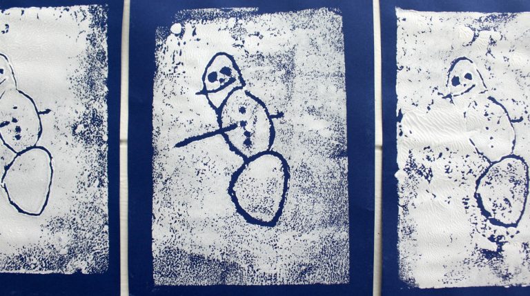 Lumiukkografiikkaa (eli näyttävää taidetta pienillekin sopivalla tekniikalla)